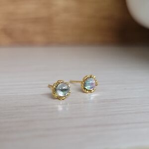 TINY MERMAID TEAR Stud Earrings